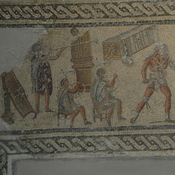 Dar Buc Ammera, Gladiator mosaic