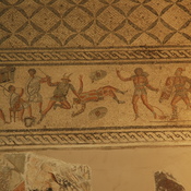 Dar Buc Ammera, Gladiator mosaic