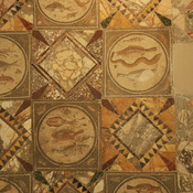Dar Buc Ammera, Gladiator mosaic
