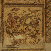 Dar Buc Ammera, Four season mosaic, Pygmies
