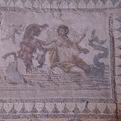 Villa Selene, Mosaic of Amphitrite