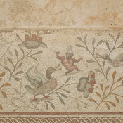 Villa Selene, Terrace Mosaic, Pygmy