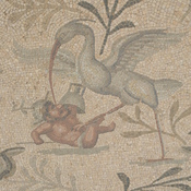 Villa Selene, Terrace Mosaic, Pygmy