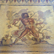 Villa Selene, Triclinium, Mosaic