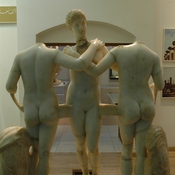 Cyrene, Downtown, Trajanic Baths, Statue of the Three Graces