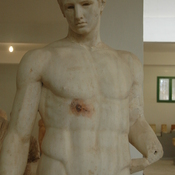 Cyrene, Downtown, Trajanic Baths, Statue of Hermes