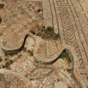 Cyrene, Downtown, Trajanic Baths, Mosaic