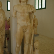 Cyrene, Downtown, Trajanic Baths, Statue of Alexander the Great