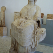 Cyrene, Statue of a seated Demeter
