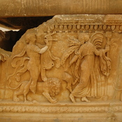Cyrene, Sarcophagus with Dionysiac motifs