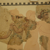 Cyrene, Damaged mosaic of the Three Graces