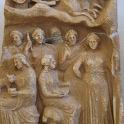 Cyrene, Relief of Helios and several women