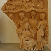 Cyrene, Relief of a shepherd an an unidentified scene