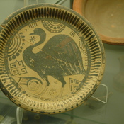 Cyrene, Dish with a picture of a bird