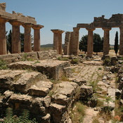 Cyrene, Temple of Zeus, Interior