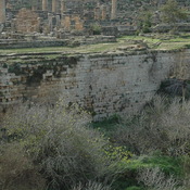 Cyrene, Downtown, Terrace wall