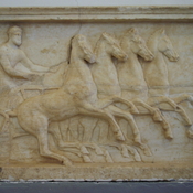 Cyrene, Relief of a chariot race