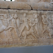 Cyrene, Southern necropolis, Sarcophagus with a relief of centaurs