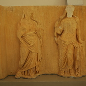 Cyrene, Uptown, Agora, Relief of Berenice and Aphrodite