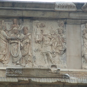 Lepcis Magna, Arch of Septimius Severus, Southwestern façade, Relief