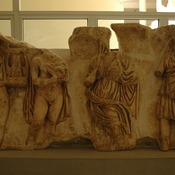 Lepcis Magna, Arch of Septimius Severus, Inside, Relief, Deities