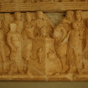 Lepcis Magna, Arch of Septimius Severus, Inside, Relief, Sacrifice