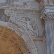 Lepcis Magna, Arch of Septimius Severus, Northwestern façade, Victory