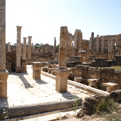 Lepcis Magna, Hadrianic Baths, Eastern latrine