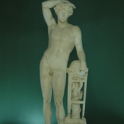 Lepcis Magna, Hadrianic Baths, Statue of Antinous as Asclepius
