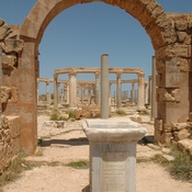 Lepcis Magna, Macellum, Entrance