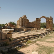 Lepcis Magna, Plaza, Nymphaeum