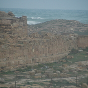 Lepcis Magna, Byzantine wall