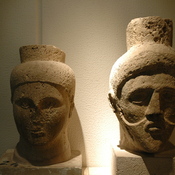 Lepcis Magna, Heads from the Punic age