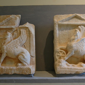 Lepcis Magna, Two reliefs of Nemesis' griffin