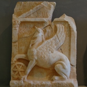 Lepcis Magna, Relief of Nemesis' griffin