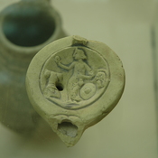 Lepcis Magna, Oil lamp with Minerva