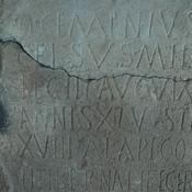 Lepcis Magna, Tombstone of Geminius of III Augusta