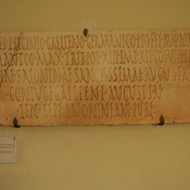 Lepcis Magna, Severan Forum, Dedication to Gallienus