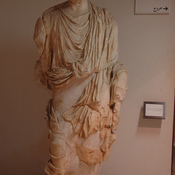 Lepcis Magna, Severan Forum, Statue of Trajan