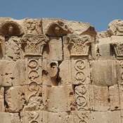 Lepcis Magna, Mausoleum with women's heads