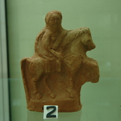 Lepcis Magna, Tomb of Allus, Figurine of a horseman