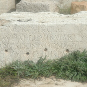 Lepcis Magna, Old Market, Inscription of V Alaudae