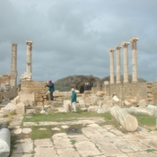 Lepcis Magna, Old Market, Temple of Hercules