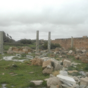 Lepcis Magna, Old Market, Temple of Antoninus Pius