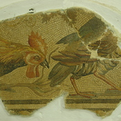 Ptolemais, Palace of the Columns, Mosaic of a rooster