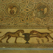 Ptolemais, Villa of the Four Seasons, Mosaic
