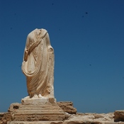 Sabratha, Fountain of Flavius Tuilus, Statue