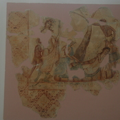 Sabratha, Wall painting of Dionysus and Ariadne