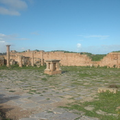 Sabratha, Punic quarter, Court