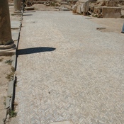Sabratha, Forum, South temple, Floor